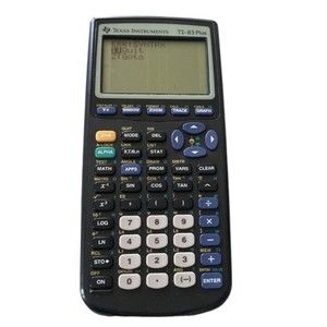 Texas Instruments TI-83 Plus calculator